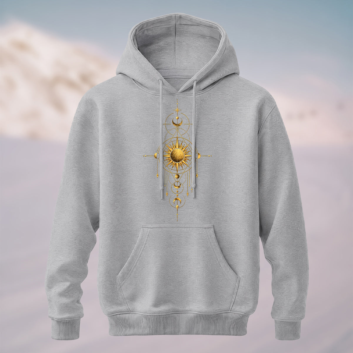 Cotton Made Esoteric Alchemy Hoodie Heather Grey