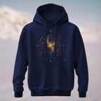 Cotton Made Artistic Astral Chart Hoodie Navy