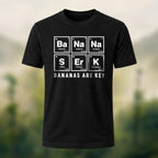 Minimal Chemistry Elements Soft Cotton T-Shirt Black