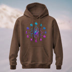 Cotton Made Artistic Chemistry Elements Hoodie Coffee