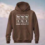 Cotton Made Chemistry Banana Pun Hoodie Coffee