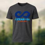 Endless Ocean Symbol Premium Cotton T-Shirt Charcoal