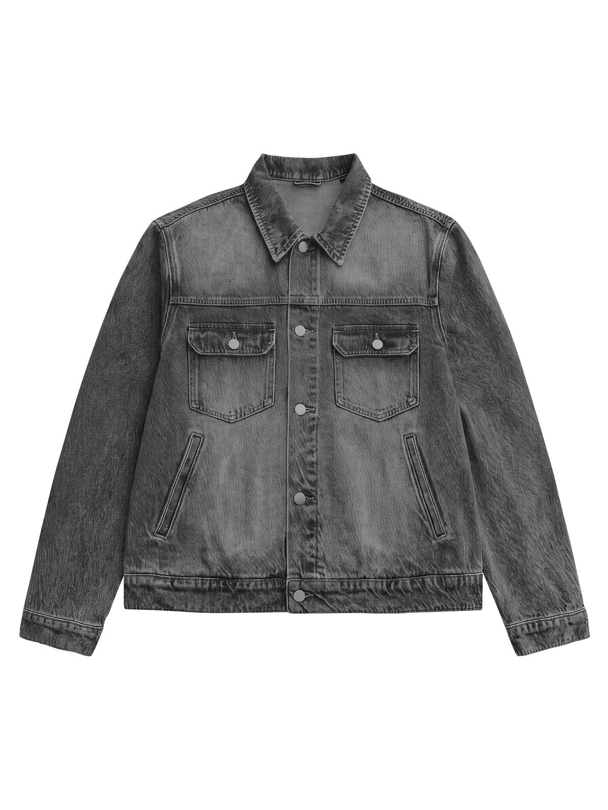 Intricate Gothic Spider Denim Jacket Dkgy