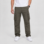 Loose Fit Outdoor Multi-Pocket Work Pants Khaki