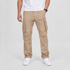 Loose Fit Outdoor Multi-Pocket Work Pants Khaki