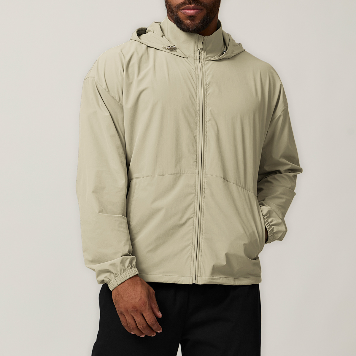 Lightweight Outdoor UV Protection Jacket Beige