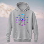 Cotton Made Artistic Chemistry Elements Hoodie Heather Grey