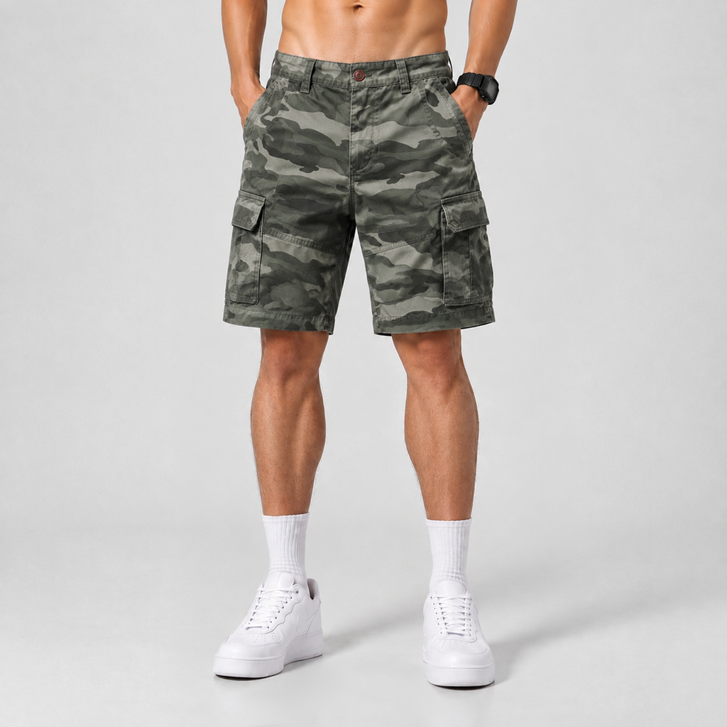 Outdoor Casual Camouflage Shorts 04