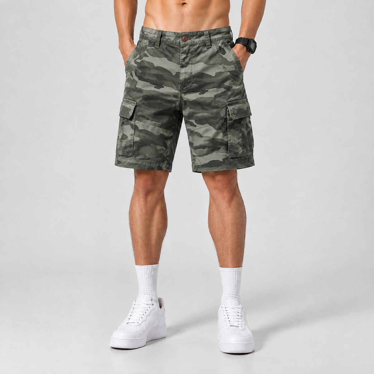 Outdoor Casual Camouflage Shorts 04