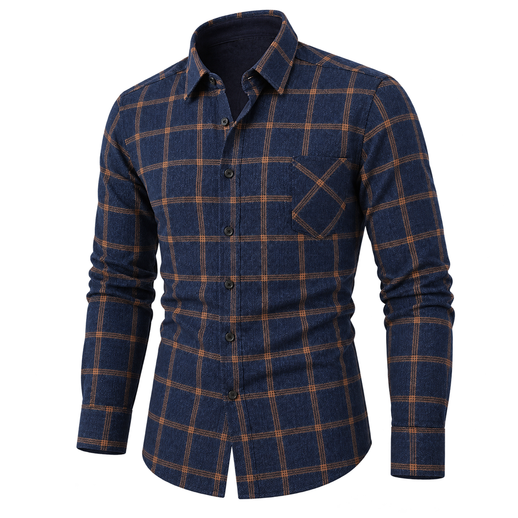 Classic Plaid Fleece-Lined Overshirt 02