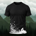 Bold Off-Road Rider All-Over Print T-Shirt Black