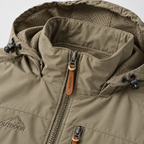 Lightweight Outdoor Windproof Hiking Jacket Khaki