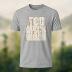 Minimal Information Overload Soft Cotton T-Shirt Heather Grey