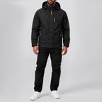 Lightweight Outdoor Windproof Hiking Jacket Black