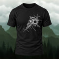 Clean Tech Microchip Soft Cotton T-Shirt Black