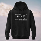 Cotton Made May The Force Physics Hoodie Black