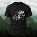 DTG Dynamic Road Cycling Cotton T-Shirt Black