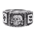 Vintage Silver Skull Ring