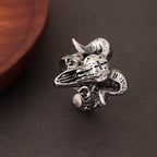 Vintage Trendy Punk Open Rings