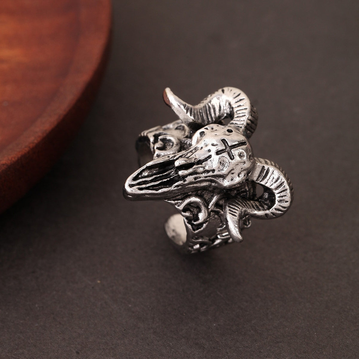 Vintage Trendy Punk Open Rings