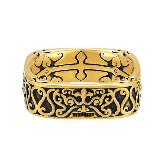 Taotie Vintage-Style Open Ring