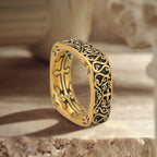 Taotie Vintage-Style Open Ring