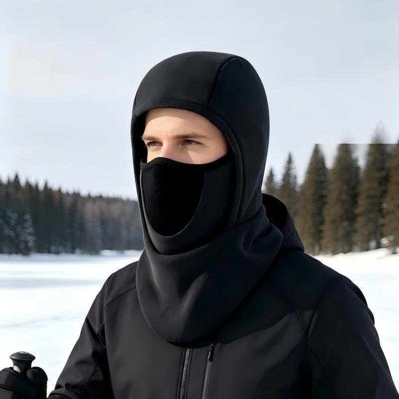 Warm Windproof Pull-Over Cycling Hat