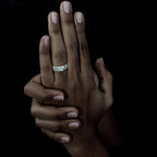 Vintage Cracked Open-Finger Ring