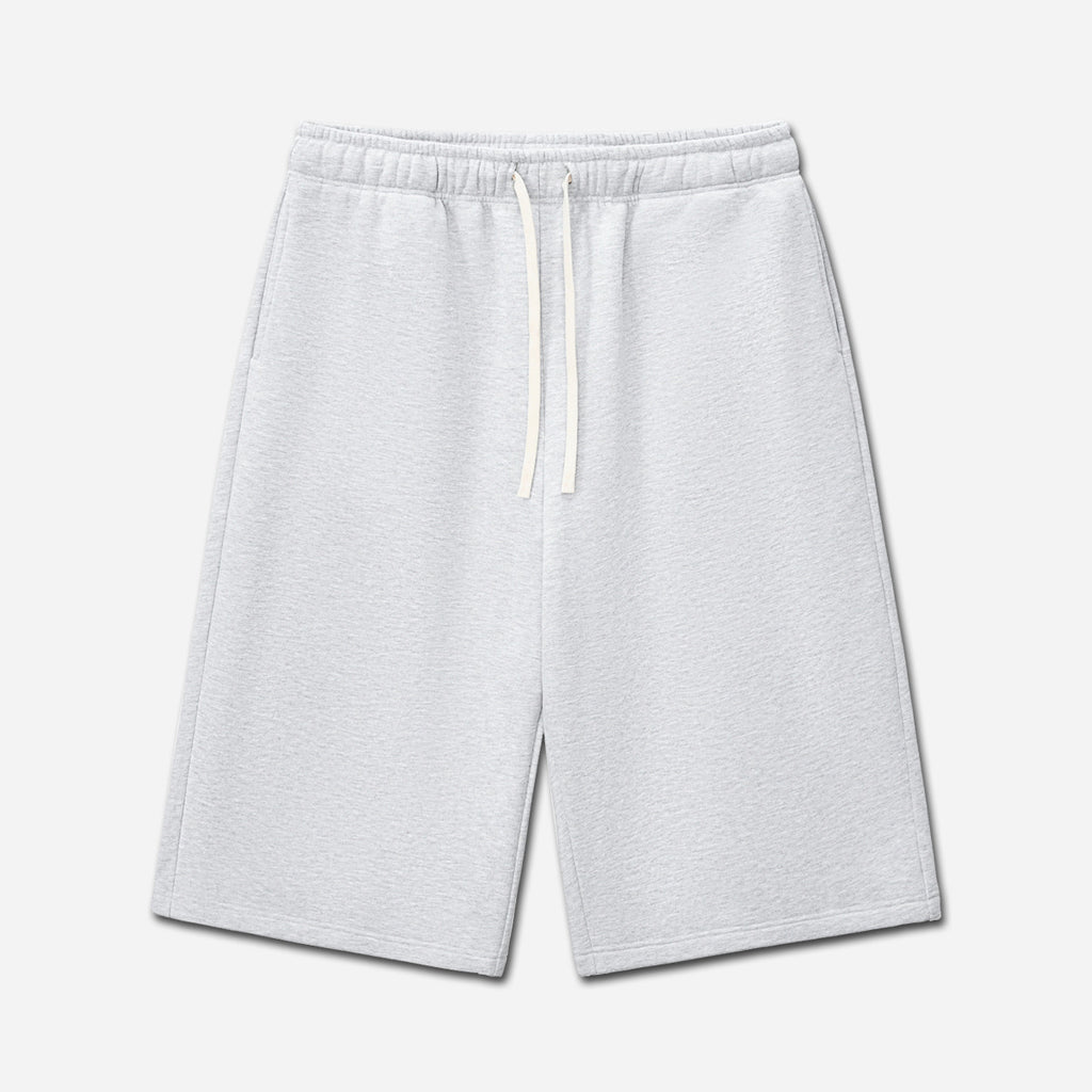 Heavyweight Fleece Casual Drawstring Cropped Sweatpants