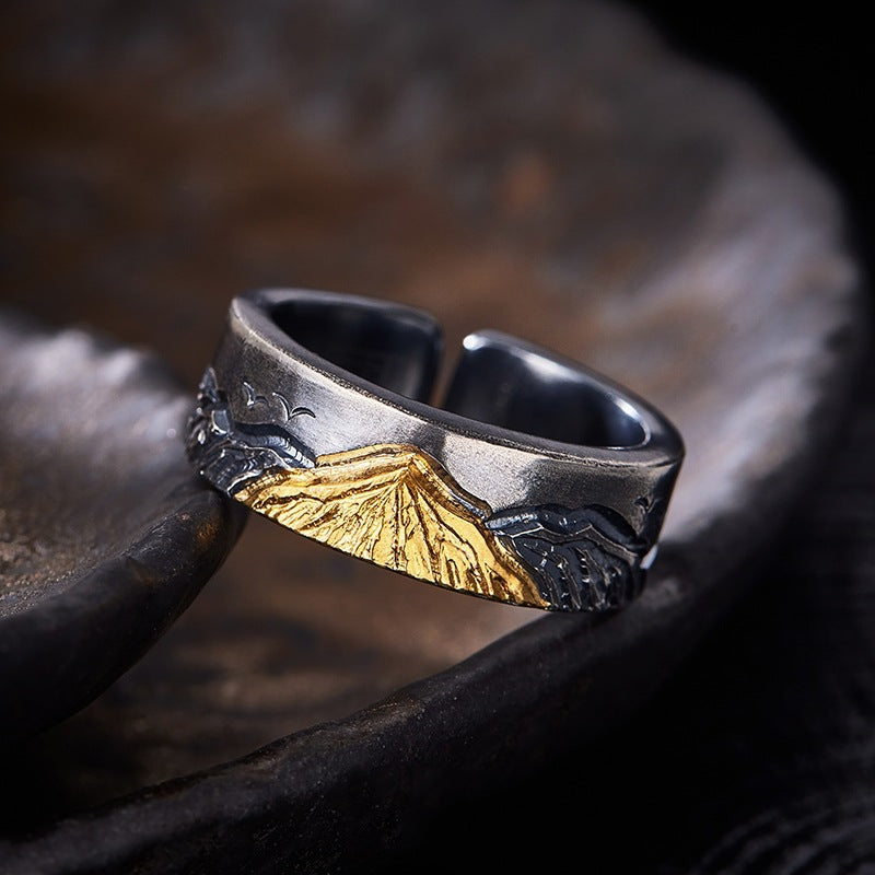 Rizhao Jinshan Handcrafted Open-Ended Ring