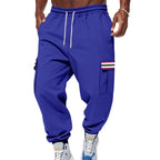 Men's Fleece Lined Multi-Pocket Workwear Sweatpants