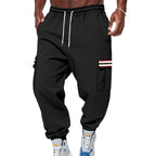 Men's Fleece Lined Multi-Pocket Workwear Sweatpants