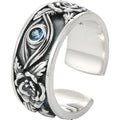 Eye of God Vintage Open-Finger Ring