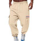 Men's Fleece Lined Multi-Pocket Workwear Sweatpants