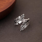 Vintage Trendy Punk Open Rings