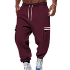 Men's Fleece Lined Multi-Pocket Workwear Sweatpants