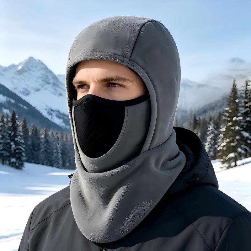 Warm Windproof Pull-Over Cycling Hat