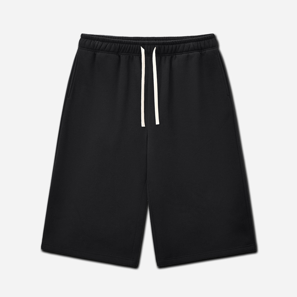 Heavyweight Fleece Casual Drawstring Cropped Sweatpants