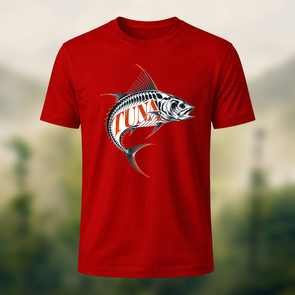 Vintage Celestial UFO Premium Cotton T-Shirt Red