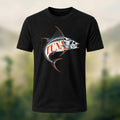 Vintage Celestial UFO Premium Cotton T-Shirt Black