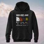 Cotton Made Sediment Load Geology Hoodie Black