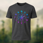 Creative Element Clock Premium Cotton T-Shirt Charcoal