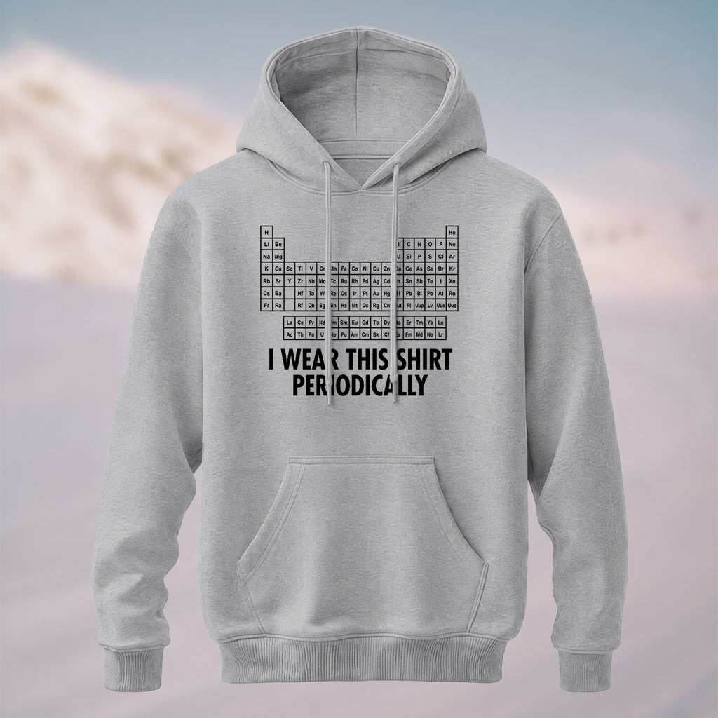 Cotton Made Humorous Chemistry Pun Hoodie Heather Grey