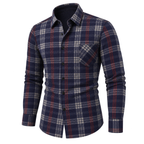 Classic Plaid Fleece-Lined Overshirt 01
