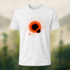 DTG Solar Planet Print Combed Cotton T-Shirt White