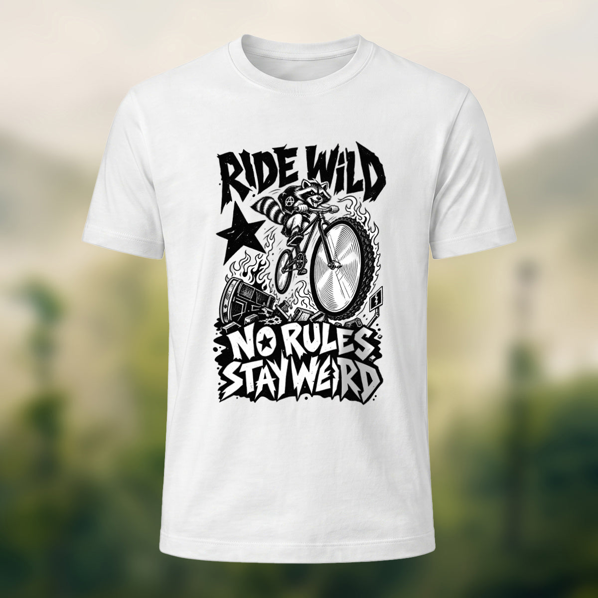 Impact BMX Premium Cotton T-Shirt White