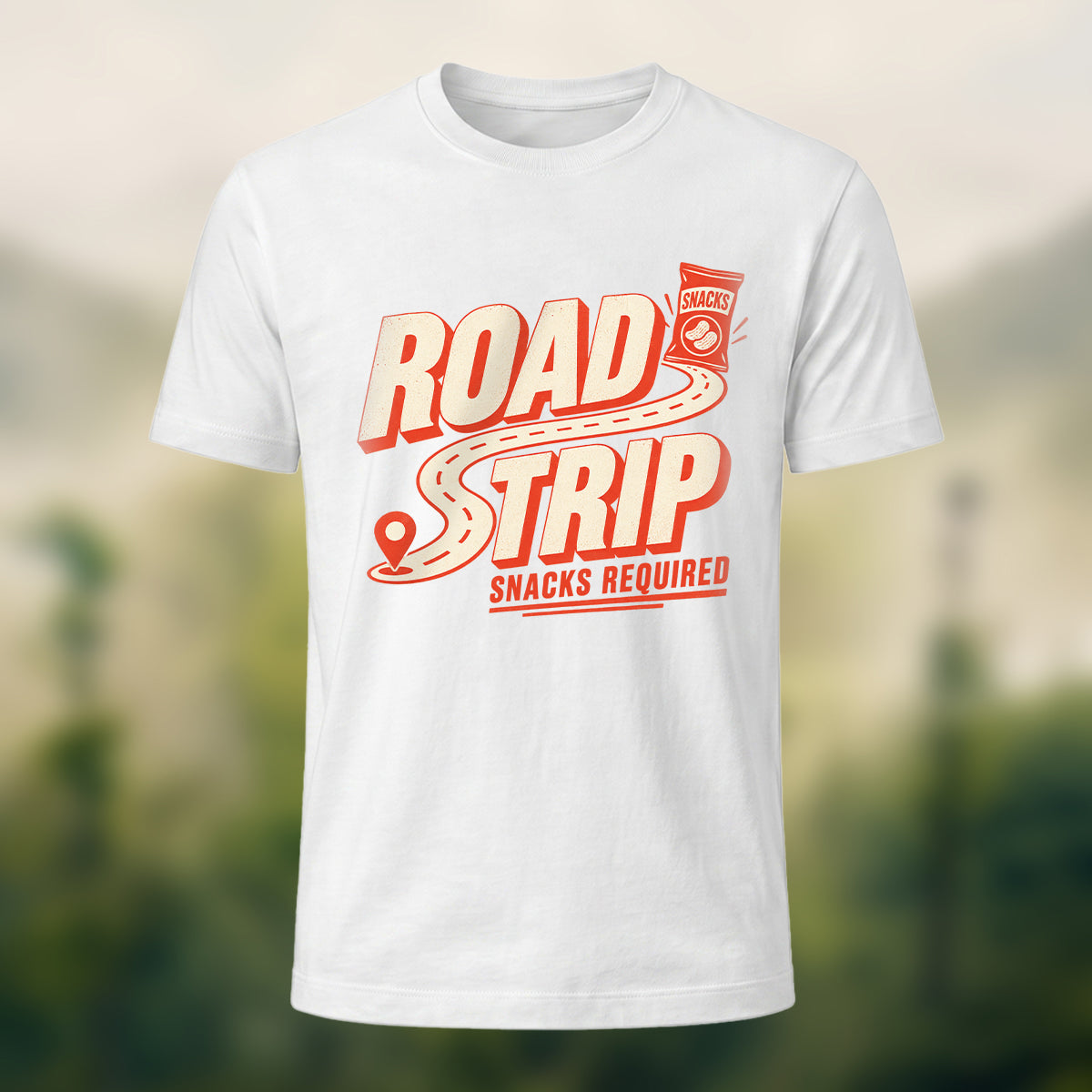 Vintage Road Trip Soft Cotton T-Shirt White