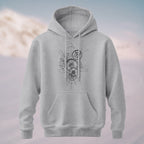 Cotton Made Artistic Mechanical Hoodie Heather Grey