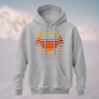 Cotton Made Vintage Sunset Horizon Hoodie Heather Grey