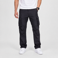 Loose Fit Outdoor Multi-Pocket Work Pants Black